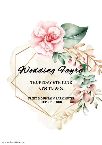 OUR NEXT WEDDING FAIR 6TH JUNE 2024 JOIN US 6PM TO 9PM