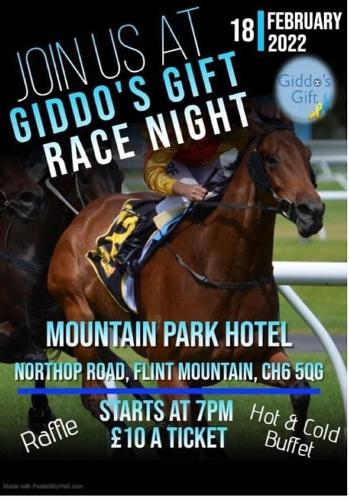 Charity Race Night - Giddo's Gift Charity Race Night
